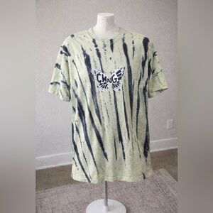 CHNGE Butterfly Graphic Tie Dye Organic Cotton Tee Size M